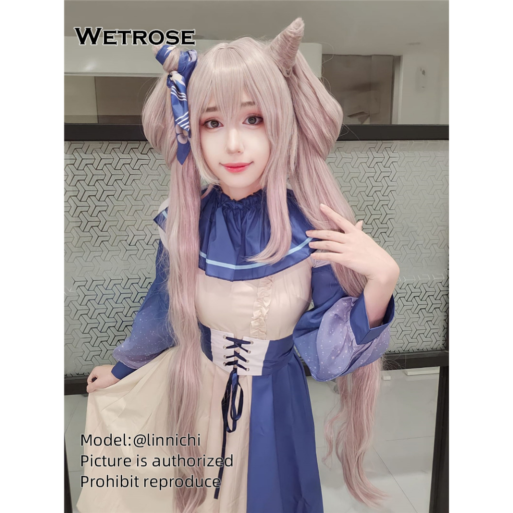 【Wetrose】Vestia Zeta Cosplay Vtube Holiday ID 3rd 1 Anniversary Costume Kostum Dress Set