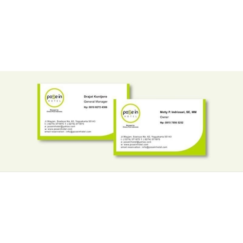 

Kartu Nama/Kartu Nama 100pcs+Box