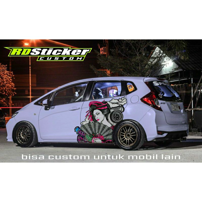 sticker variasi jazz gk5 ge8 japanese