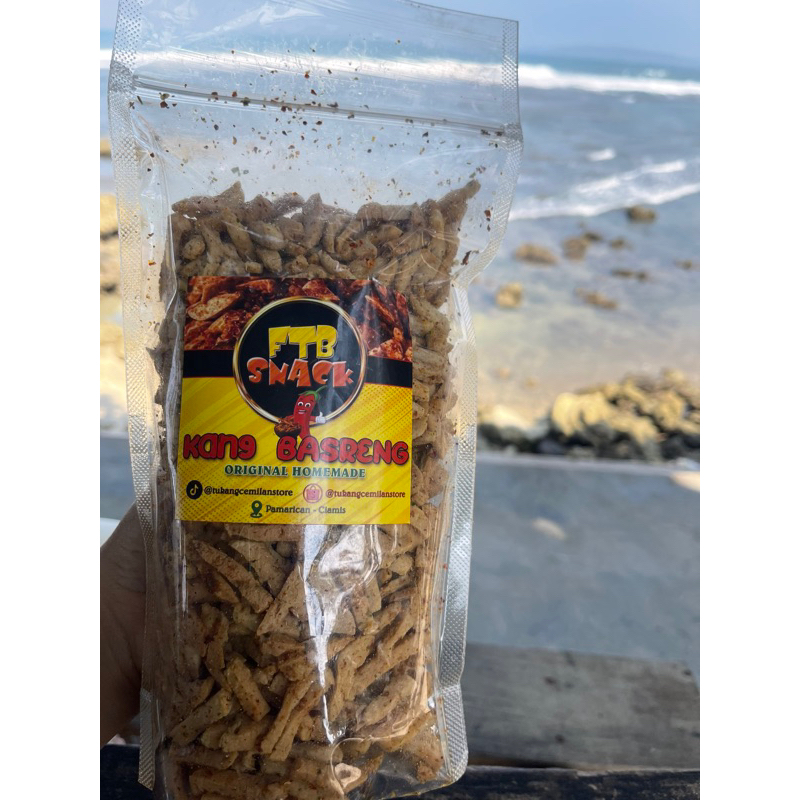 

BASRENG KRIUK REMPAH DAUN JERUK 500GRAM | FTB SNACK KANG BASRENG