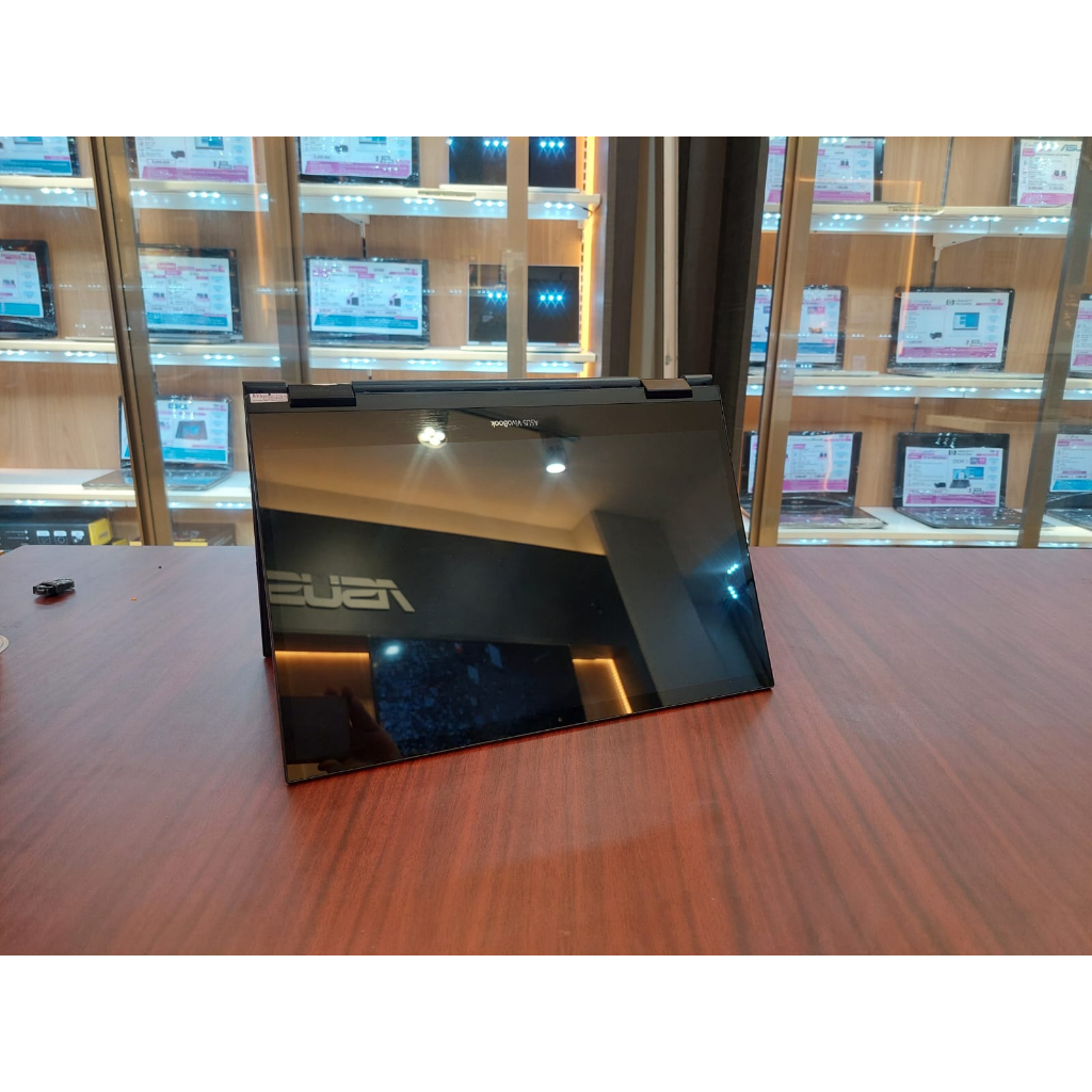 ASUS VIVOBOOK FLIP 14 TM420UA AMD RYZEN 5 5500U 20GB 512GB RADEON 7 14&quot; FHD TOUCH BL FP WIN10HOME SPOKE BLACK TERLARIS