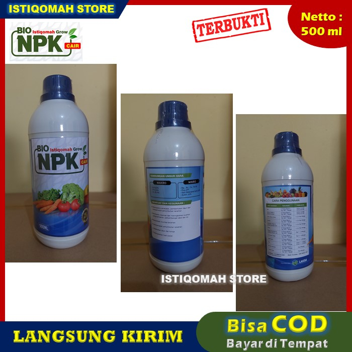 Pupuk Penyubur BAWANG MERAH Lebat Panen Berlimpah ISTIQOMAH GROW 500ML Pupuk NPK Cair untuk Tanaman Bawang Merah Terbaik yang Manjur dan Ampuh, Pupuk Daun dan Buah Bawang Merah Terbaik Paling Manjur dan Murah Laris dan Tokcer