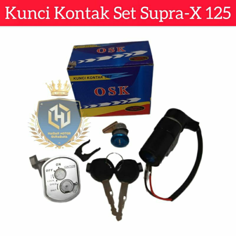Kunci Kontak Set Supra-X 125/ Kontak Set Supra-X 125/ Kunci Set Supra-X 125/ Kunci Kontak Supra-X 12