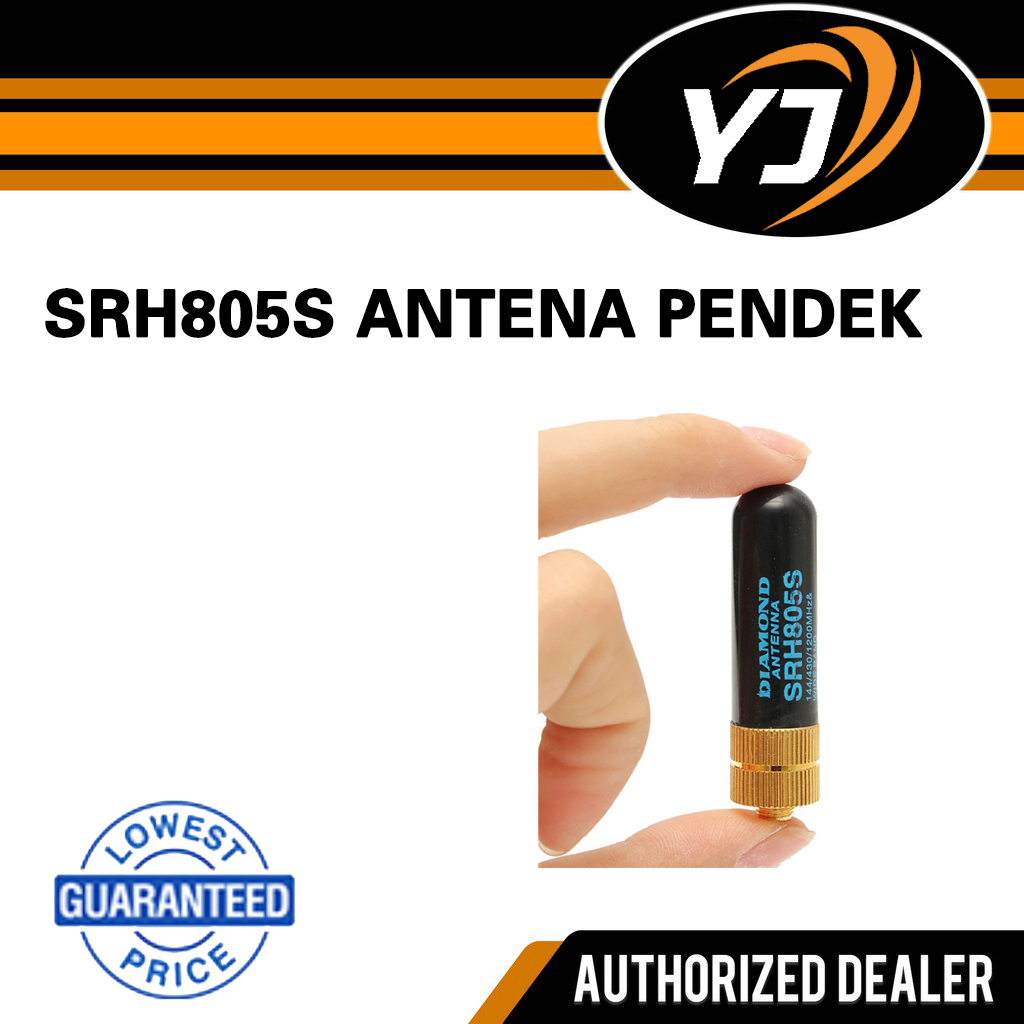 Antena Pendek Baofeng SRH 805S VHF 136 UHF 430 UV5R DualBand diamond srh805s srh805 female sma cewe 805