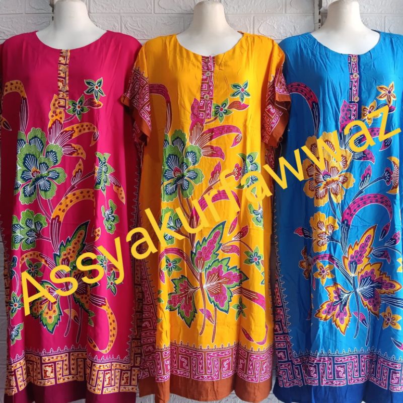 DASTER HENGKY KANCING MOTIF TRISUL@WARNA