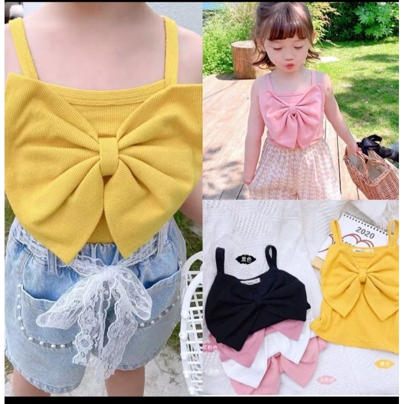 BAJU ANAK PEREMPUAN PITA BESAR / BAJU ANAK PITA