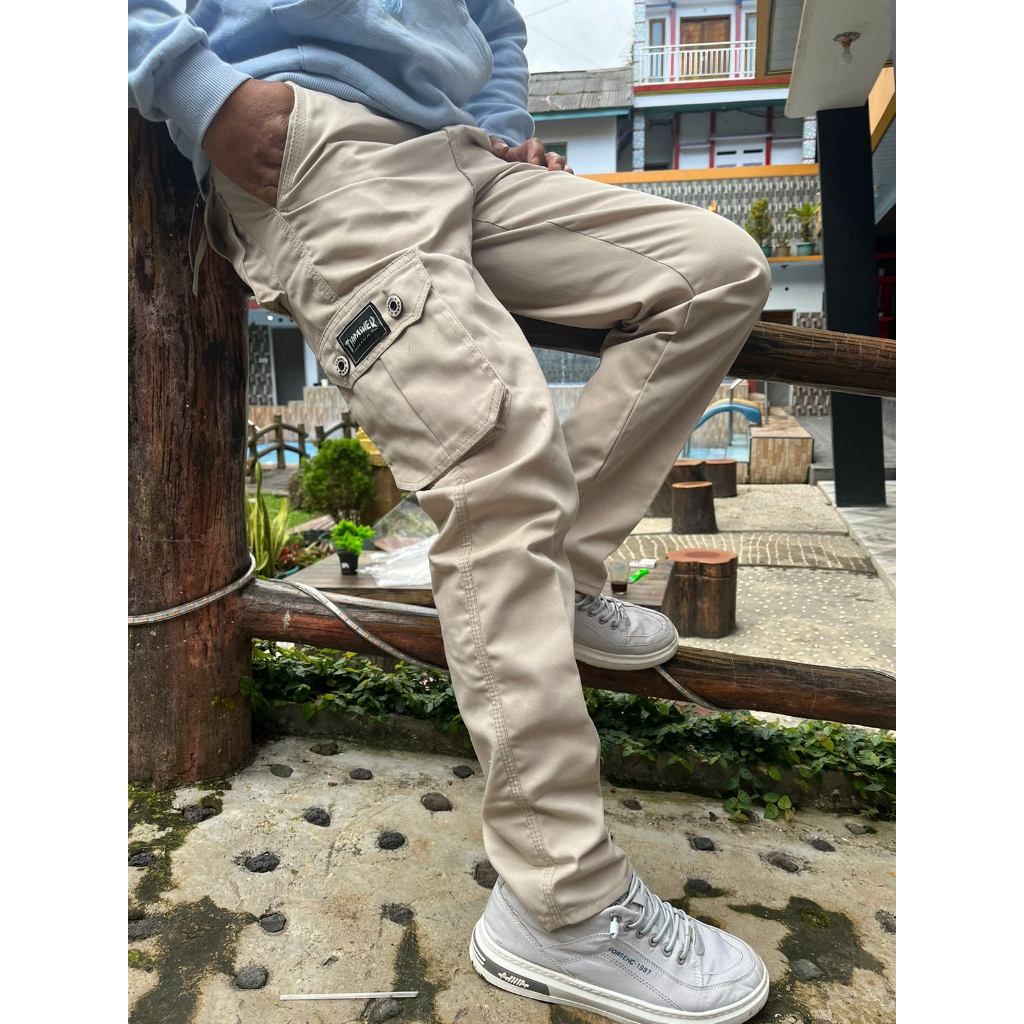 ORIGINAL Celana Cargo Panjang Pria Dewasa kimpol Size 27-38