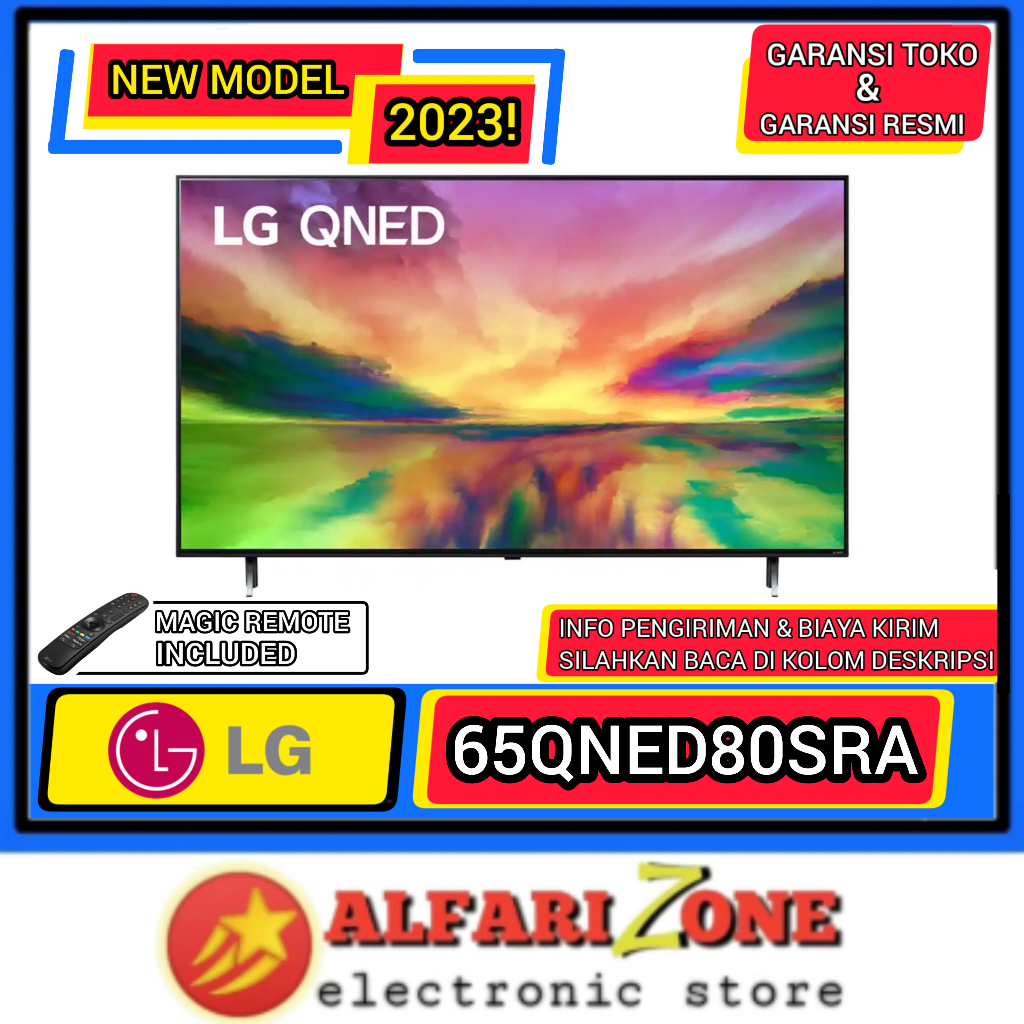 LG 65QNED80SRA Smart tv LG 65 inch 4K QNED 65QNED80 65QNED QNED80SRA