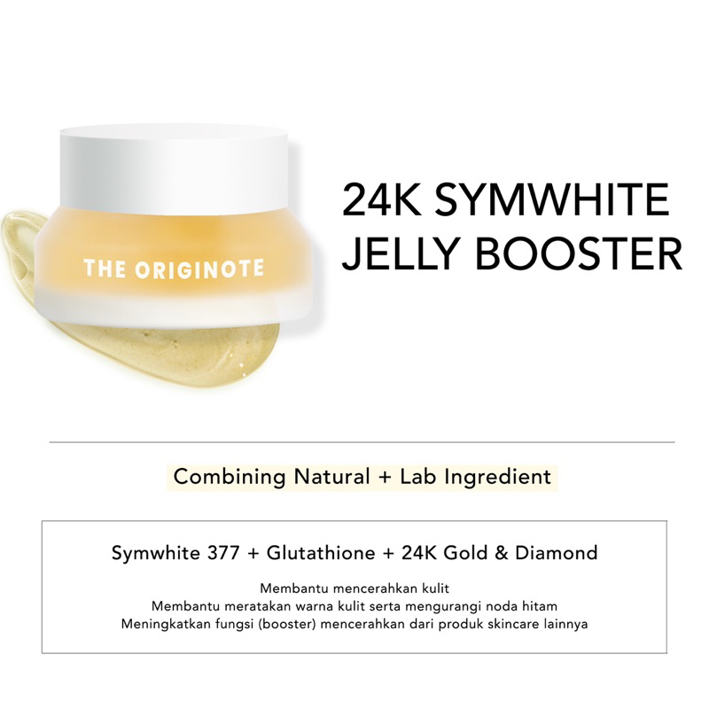 THE ORIGINOTE 24k Symwhite Jelly Booster