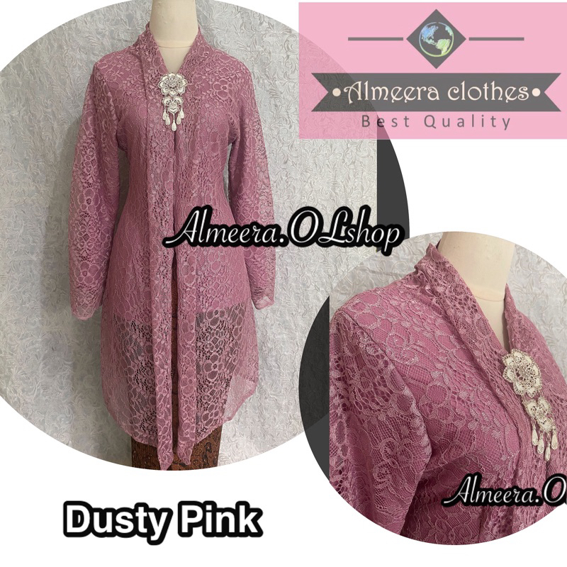 kebaya brokat kartini panjang full furing kebaya wisuda modern