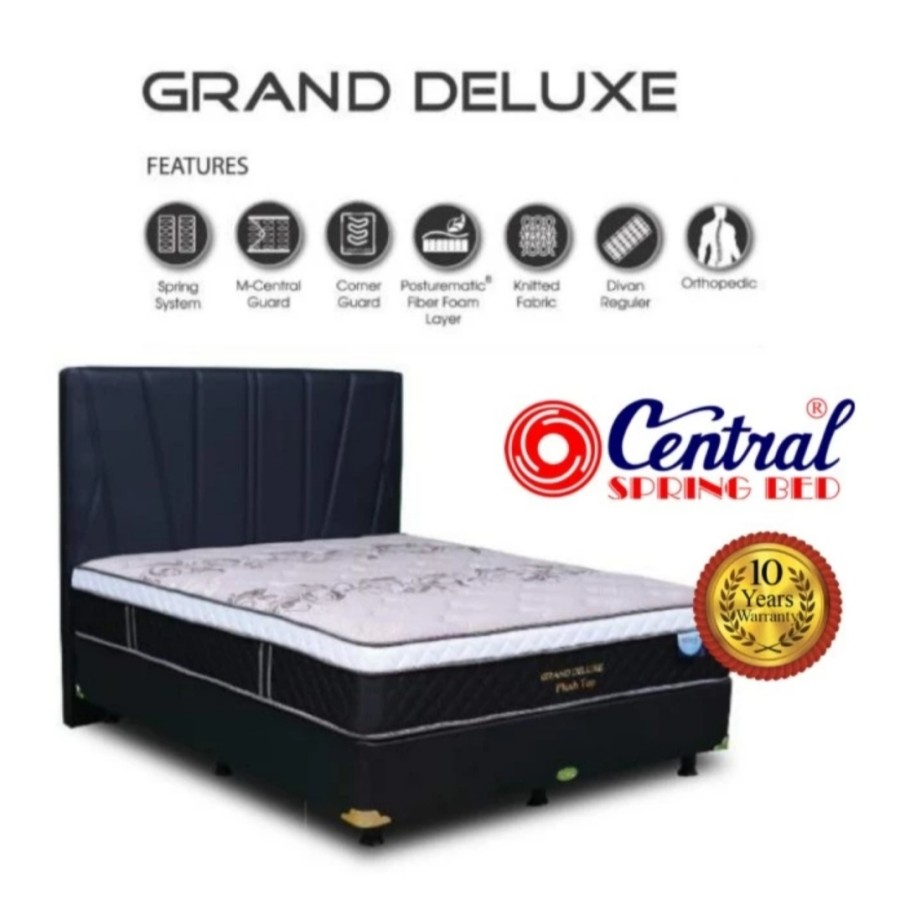 Kasur Springbed 120x200 Central Grand Deluxe Bandung