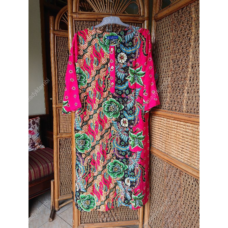 Daster Kencana Ungu Lengan Panjang