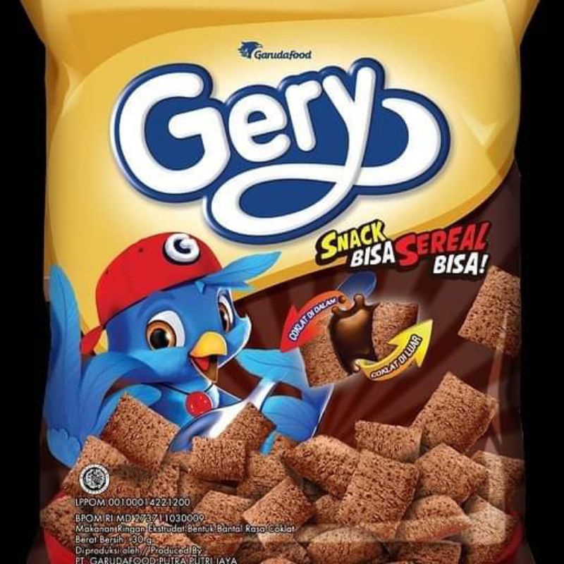 

Gery Snack Sereal Bantal coklat 30gr