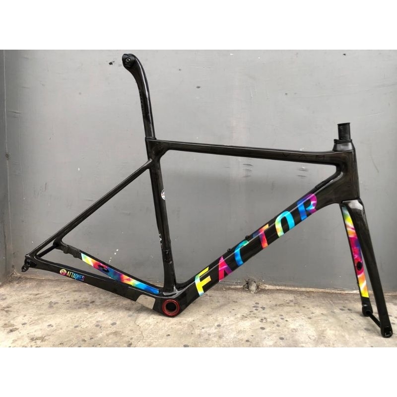 Frame set sepeda roadbike rb balap FACTOR 02 VAM ATTAQUER Edition size 52 original