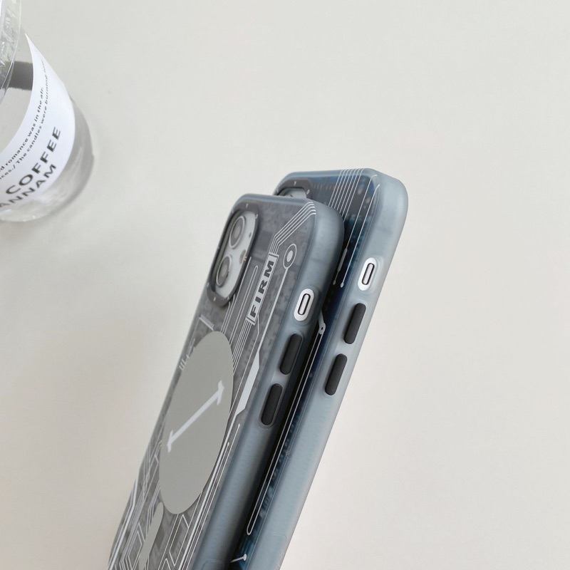 Case Magsafe Electric Circuit IPhone 12 13 14 PRO MAX PLUS Soft Hard Casing Fuze