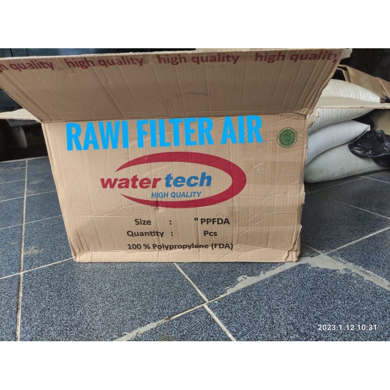 Cartridge filter air spun sedimen 40inch 10pc