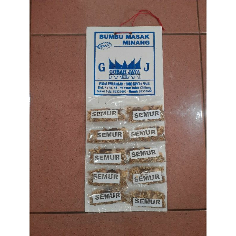 

Bumbu Semur - Bumbu Masak Minang Gobah Jaya
