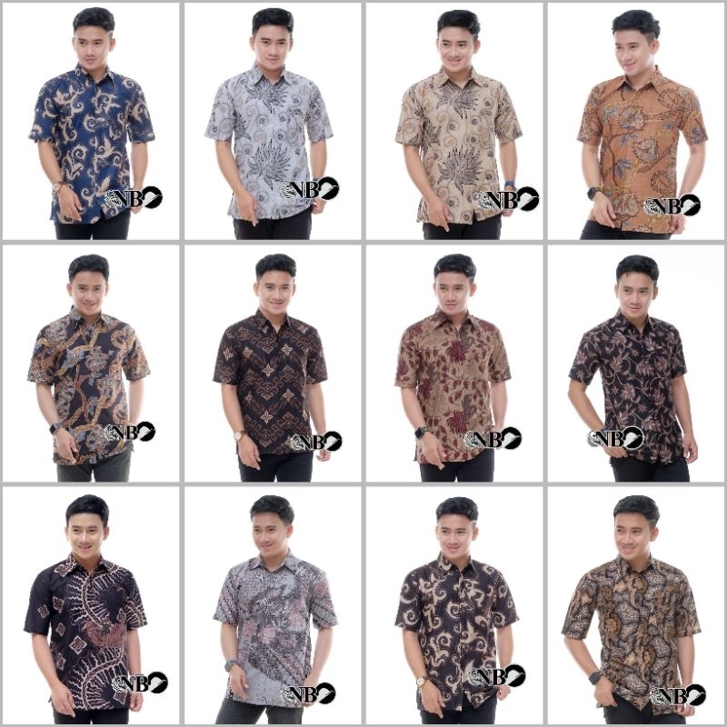 Baju Batik Pria | Baju Batik Pria Kekinian | Baju Batik Pria Lengan Pendek | Baju Batik Seragaman | 