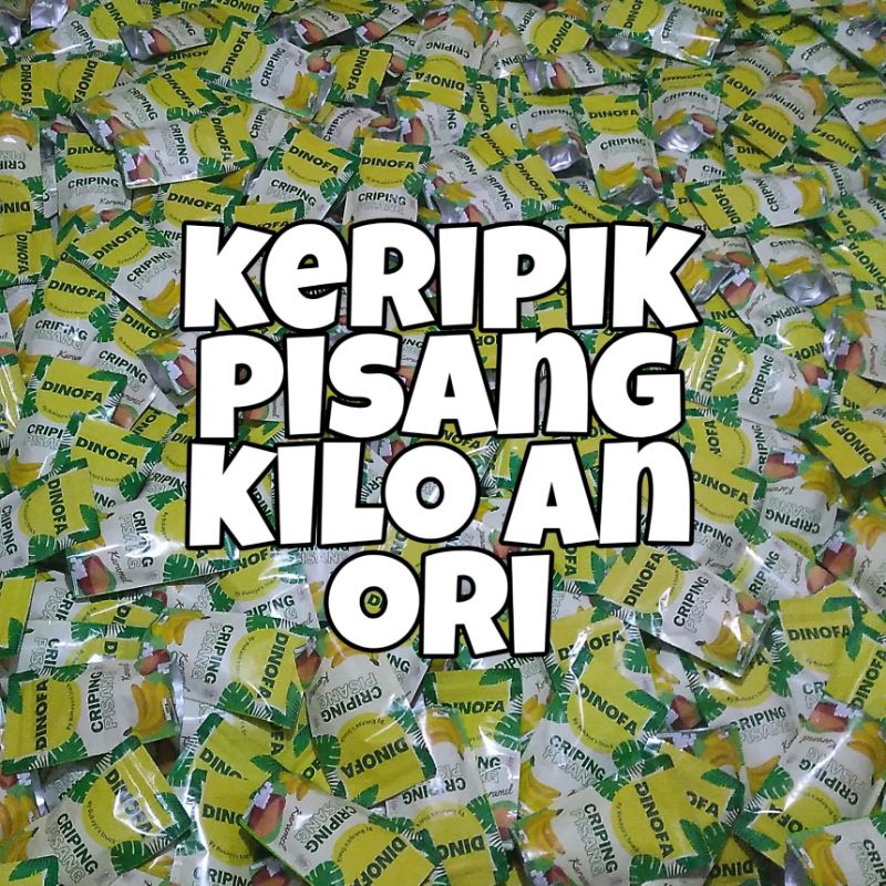 

Keripik Pisang Ori Kiloan + biaya admin