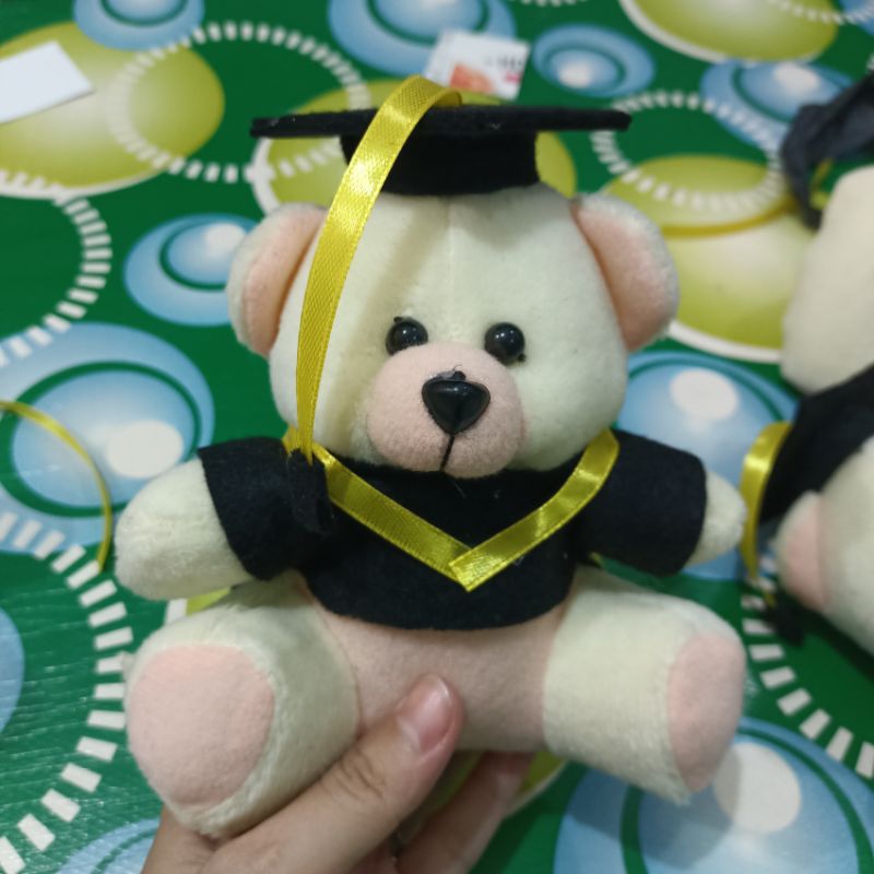 Boneka Wisuda Teddy Bear Toga Mini | Boneka Buket Wisuda