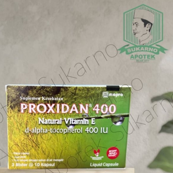 PROXIDAN 10 TABLET // ANTIOKSIDAN // VITAMIN E // VITAMIN KULIT