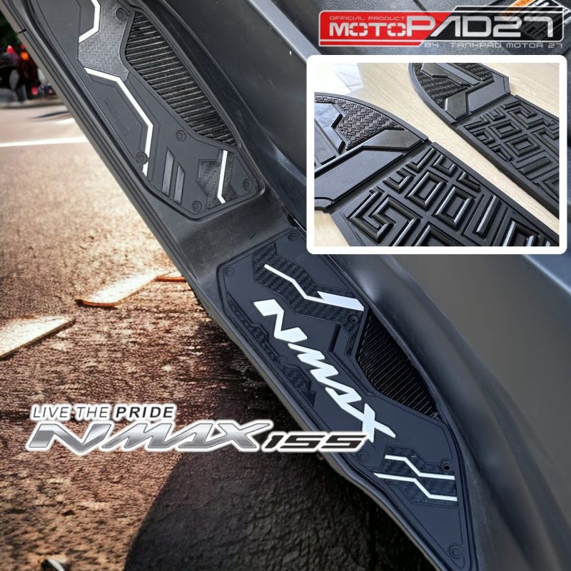 KARPET BORDES PIJAKAN KAKI NEW NMAX PREMIUM MOTOPAD27