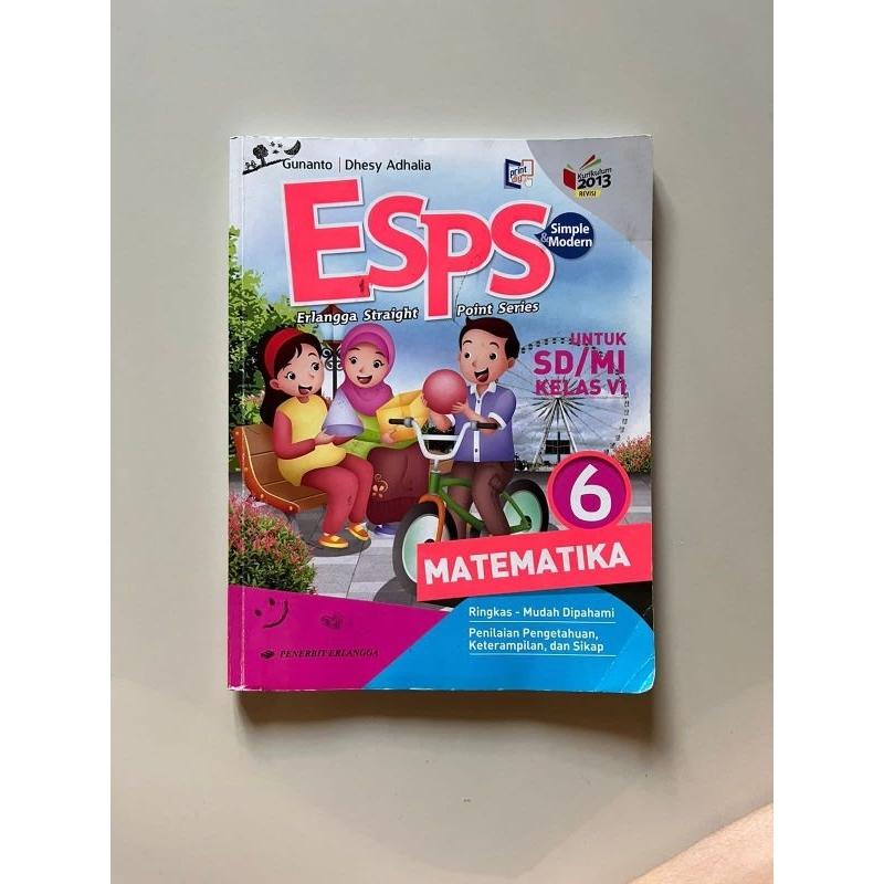 buku esps matematika kelas 6 sd