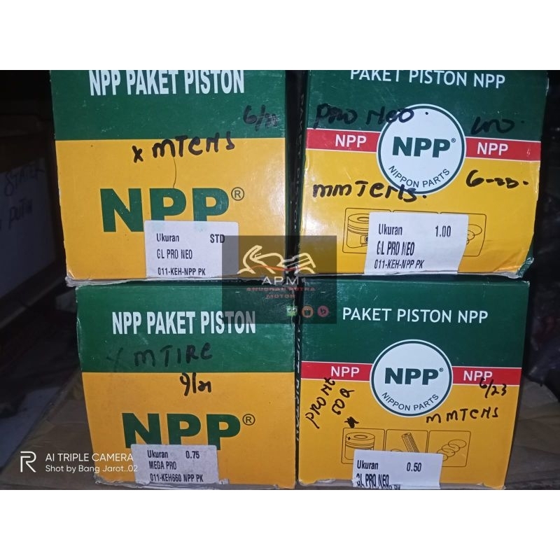 PISTON KIT GL PRO NEOTECH ( KEH ) Os Std 025 050 075 100 125 150 175 200