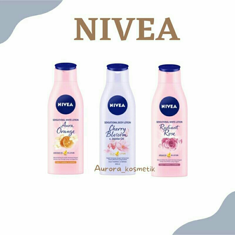 NIVEA SENSATIONAL BRIGHT LOTION 200ml