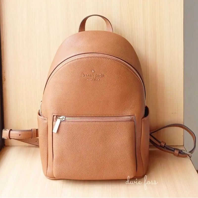 Tas K4te Spade Leila Medium Dome Backpack Warmginger Original