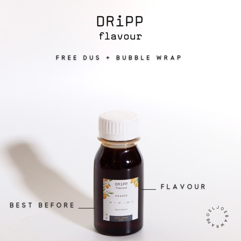 DRiPP All Varian Fruit Syrup Repack [30, 50, 100] g