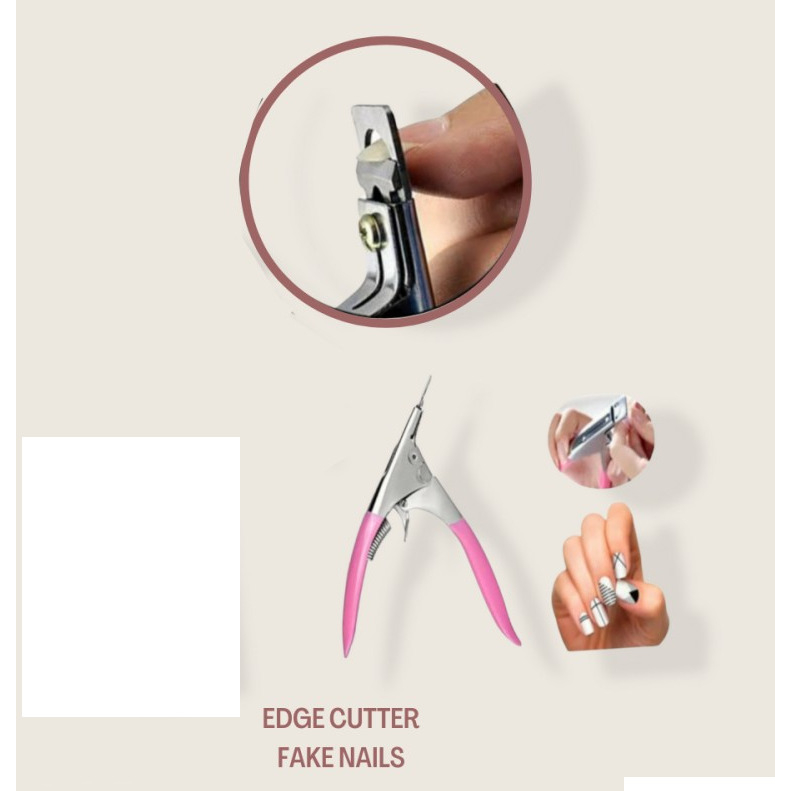 The Edge Cutter Gunting Kuku Palsu Cuticle Manicure Nipper 0913