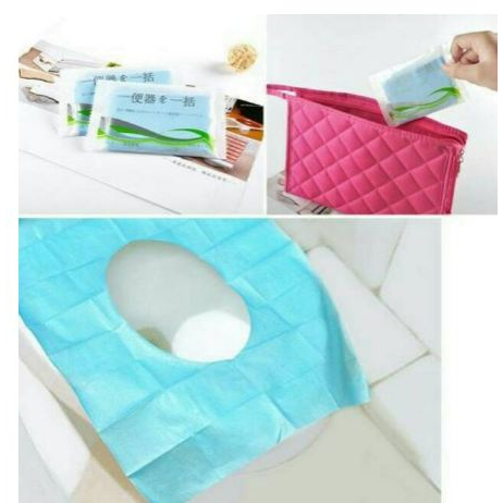 MoonLand 57 Toilet Seat Cover Alas Duduk Closet Tissue Portable Tisu Tatak Wc Higienis