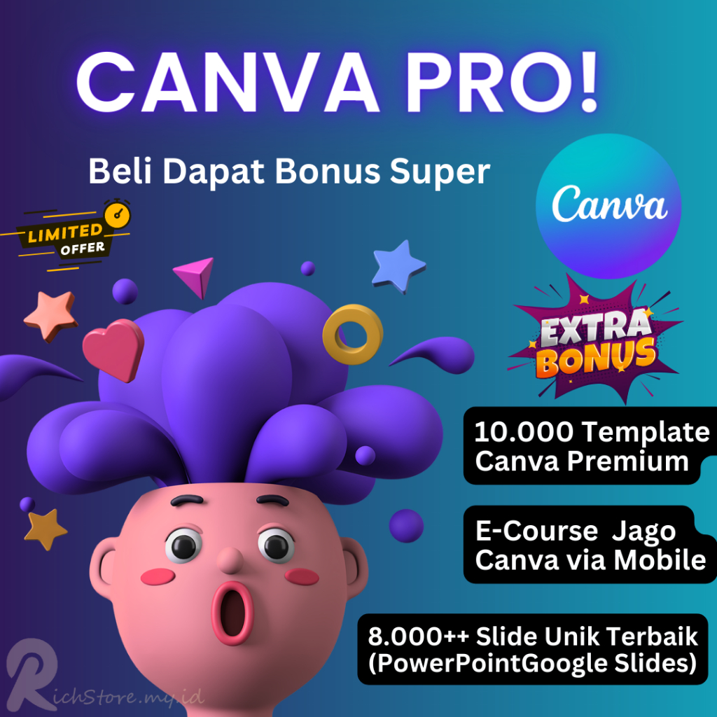 Harga Template Ppt Canva Terbaru Juli 2023 |BigGo Indonesia