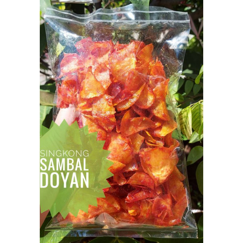 

KERIPIK SINGKONG SAMBAL DOYAN SINGKONG PEDAS BALADO PEDAS