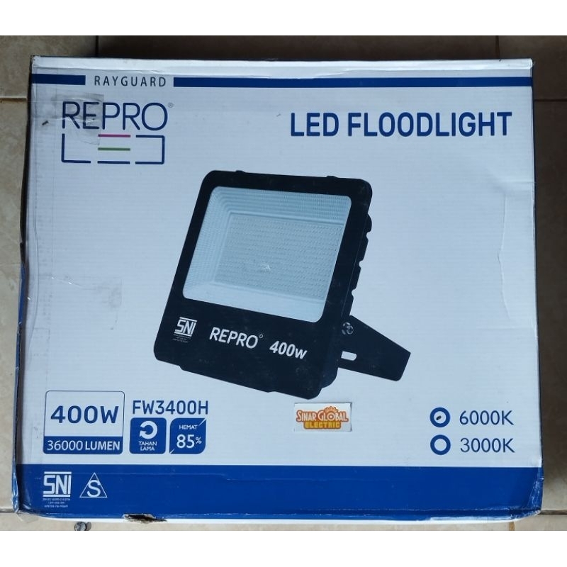 Lampu sorot REPRO 400 Watt / Led flood light - PUTIH