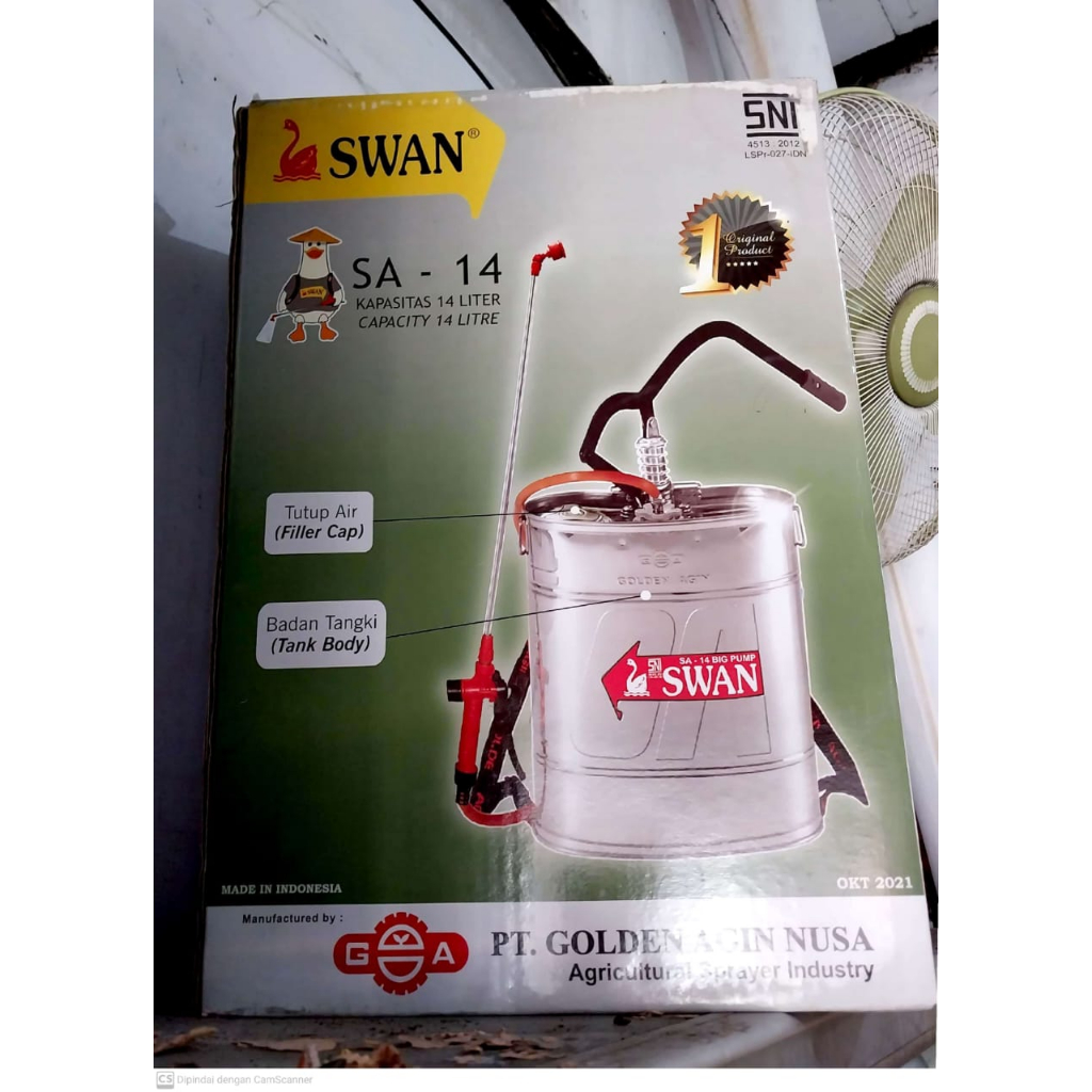 Swan Sprayer SA- 14 Ltr