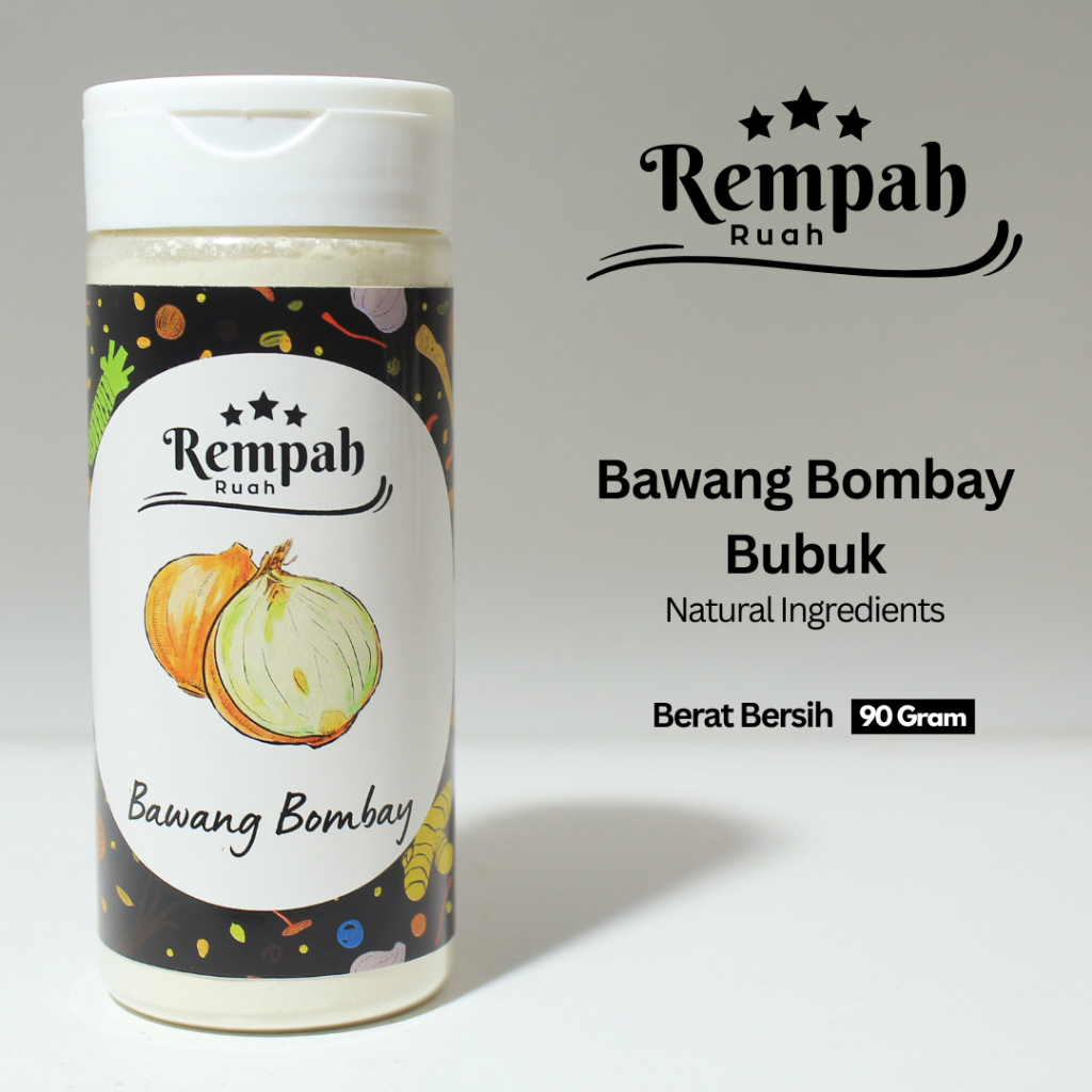 

Rempah Ruah - Bawang Bombay 90gr