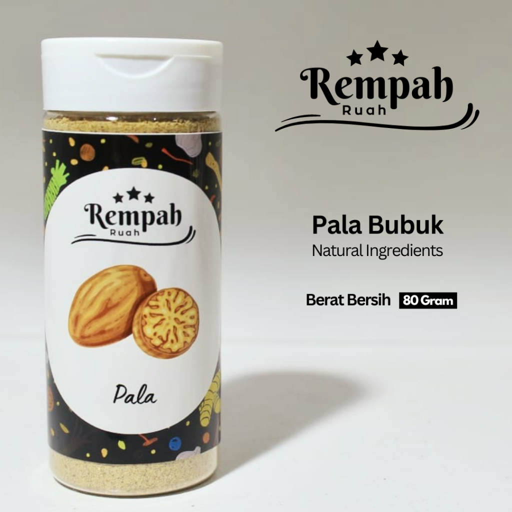 

Rempah Ruah - Pala Bubuk 80gr
