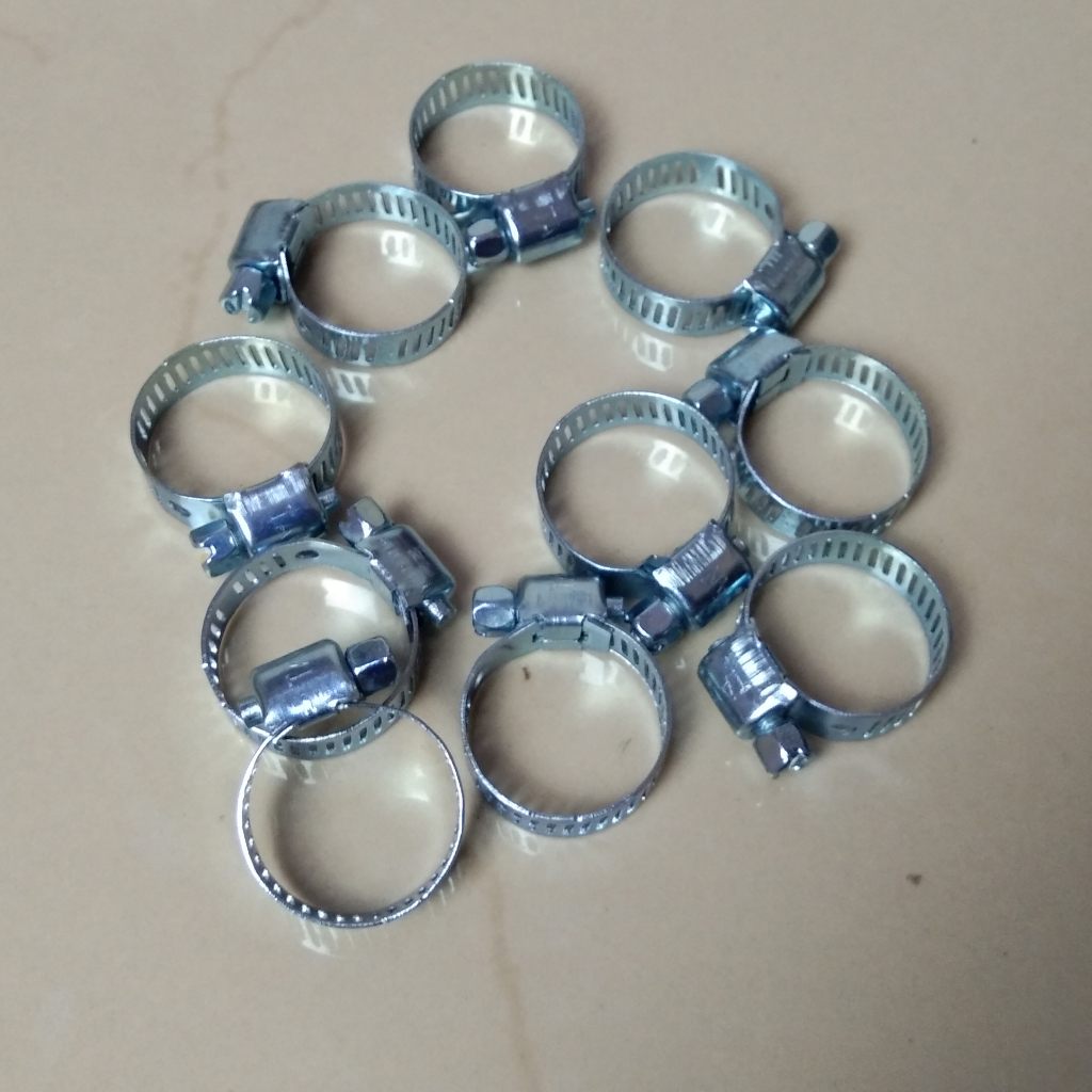 Grosir 100 pcs Klem selang regulator gas - hose klem murah