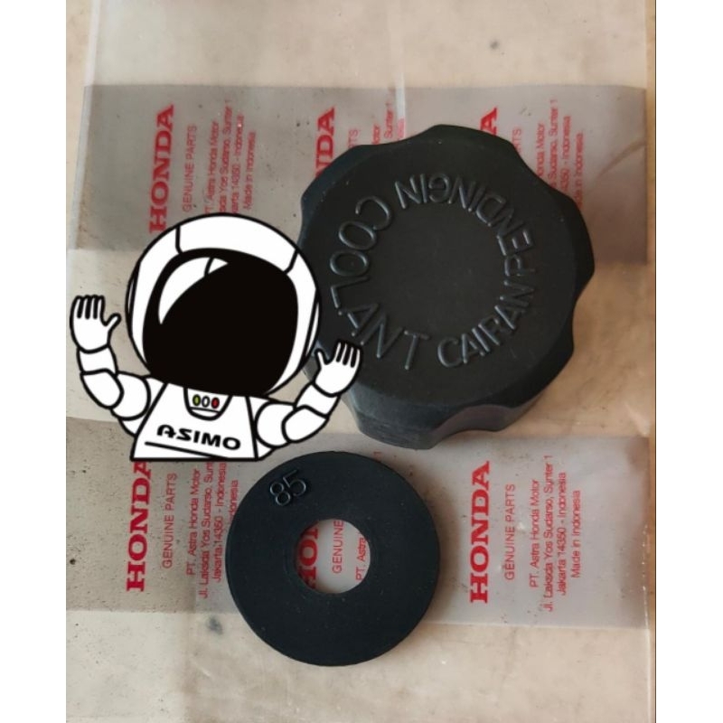 cup tutup tabung tangki cadangan air water cooland radiator original honda fi old new cbr cb150r