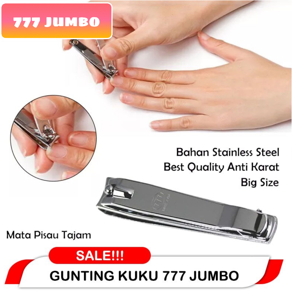 ORIGINAL Gunting Kuku 777 ( Jumbo )