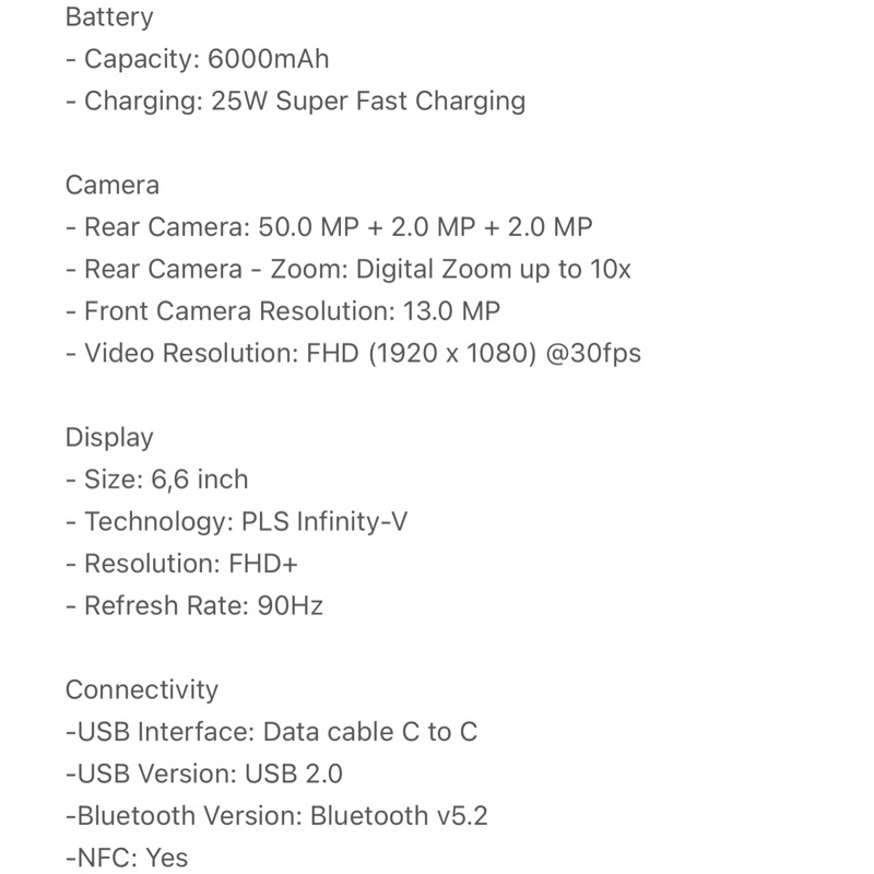 Samsung M14 5G Ram 4/64GB Garansi resmi