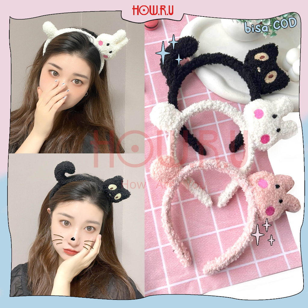 HOW.R.U | Bando Kucing Bunny Lucu ala Korea