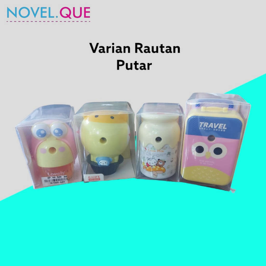 

Back To School Rautan Pensil Putar Impor Fancy Murah Serutan Pensil Peruncing