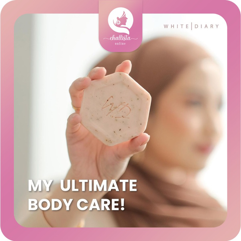 White Diary Gluta Body Soap sabun pemutih Whitening collagen kolagen colagen