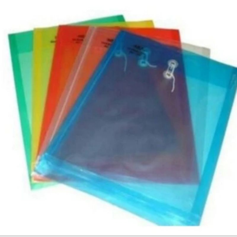 

Map Plastik Tali Folio (F4) Per Lusin isi 12 Pcs