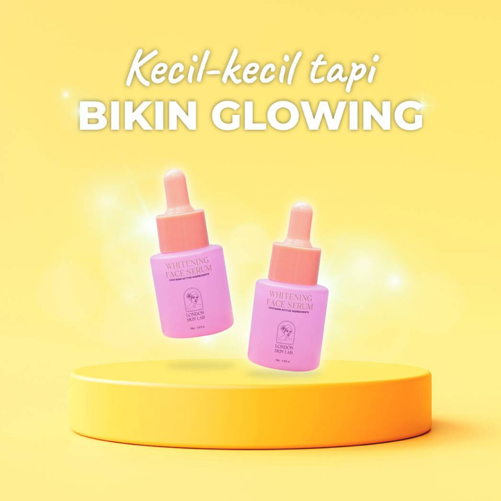 London Skin Lab - Glow Bright Skin Whitening Serum 20ml (BPOM)