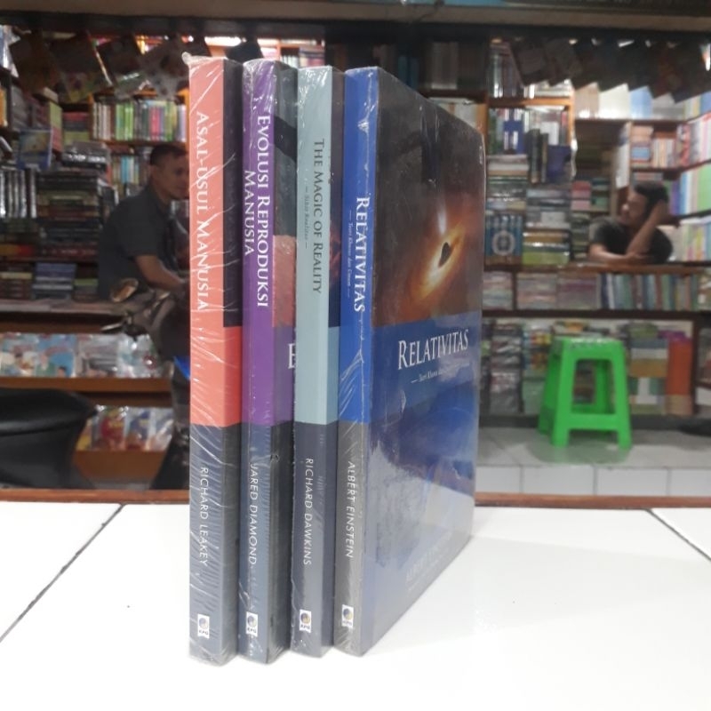 Seri Sains Populer ASAL-USUL MANUSIA | Richard Leakey ; EVOLUSI REPRODUKSI MANUSIA | Jared Diamond ;