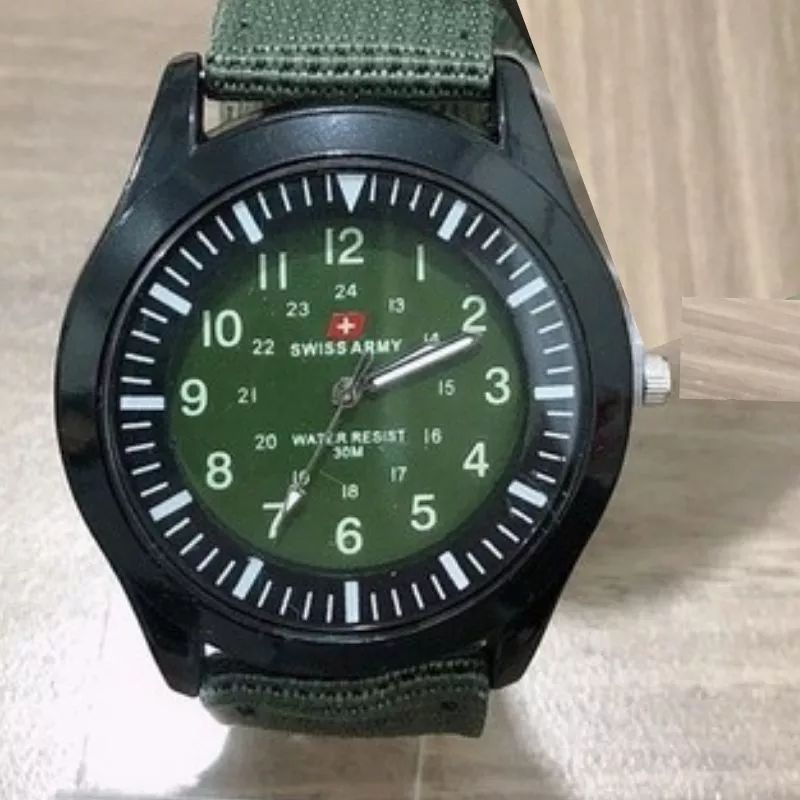 JAM TANGAN PRIA FASHION  KANVAS ANALOG